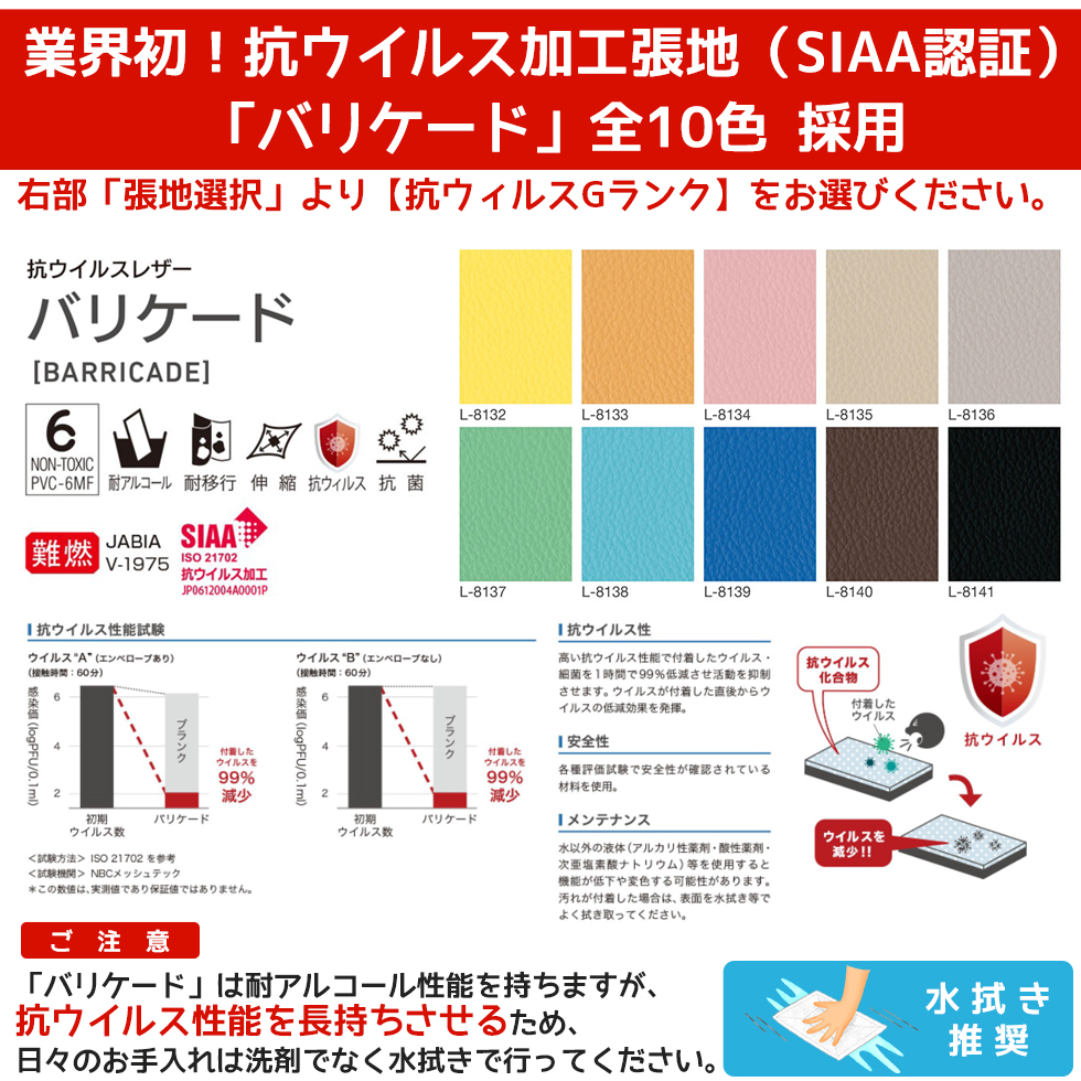 商品詳細 | パネルソファ・抗菌 抗ウイルス対応のソファ 商品詳細 | パネルソファ・抗菌 抗ウイルス対応のソファ